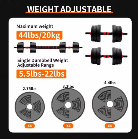 HomeKit VERSA-MAX: Adjustable Dumbbell to Barbell Set