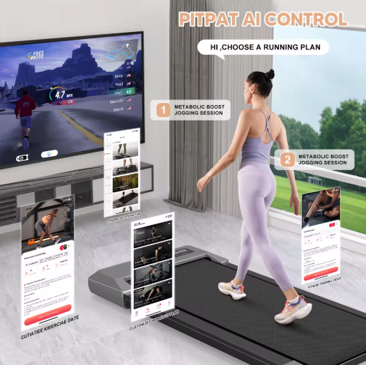 HomeKit PIT-PAT WALK-PAD PRO: Silent & Smart Under-Desk Treadmill