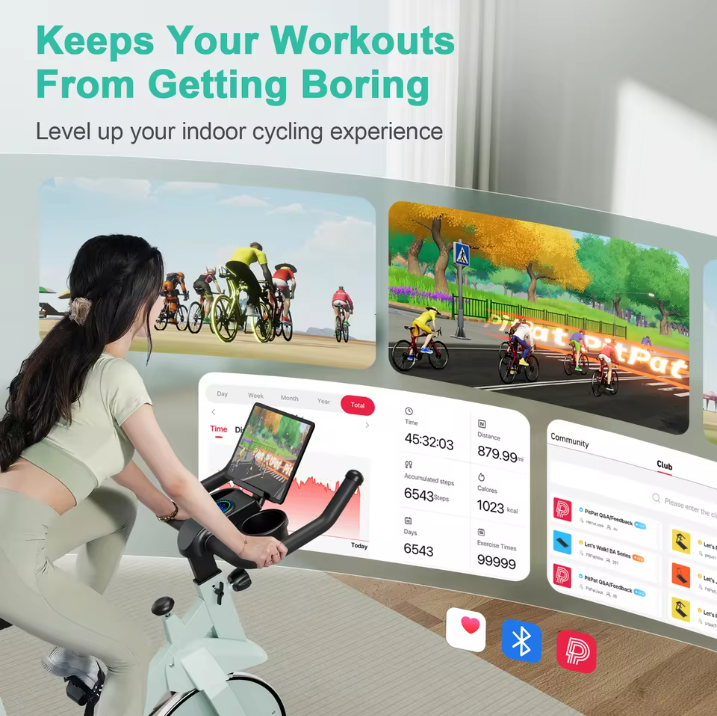 HomeKit Superun PRO: Smart Magnetic Resistance Exercise Bike