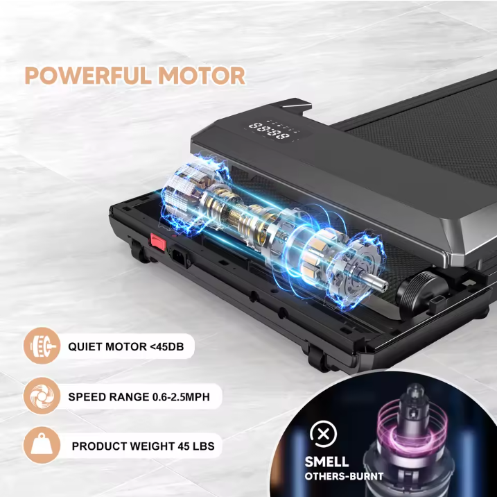 HomeKit PIT-PAT WALK-PAD PRO: Silent & Smart Under-Desk Treadmill