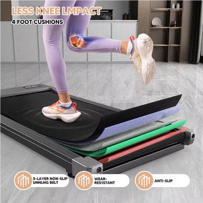HomeKit PIT-PAT WALK-PAD PRO: Silent & Smart Under-Desk Treadmill