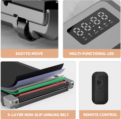 HomeKit PIT-PAT WALK-PAD PRO: Silent & Smart Under-Desk Treadmill